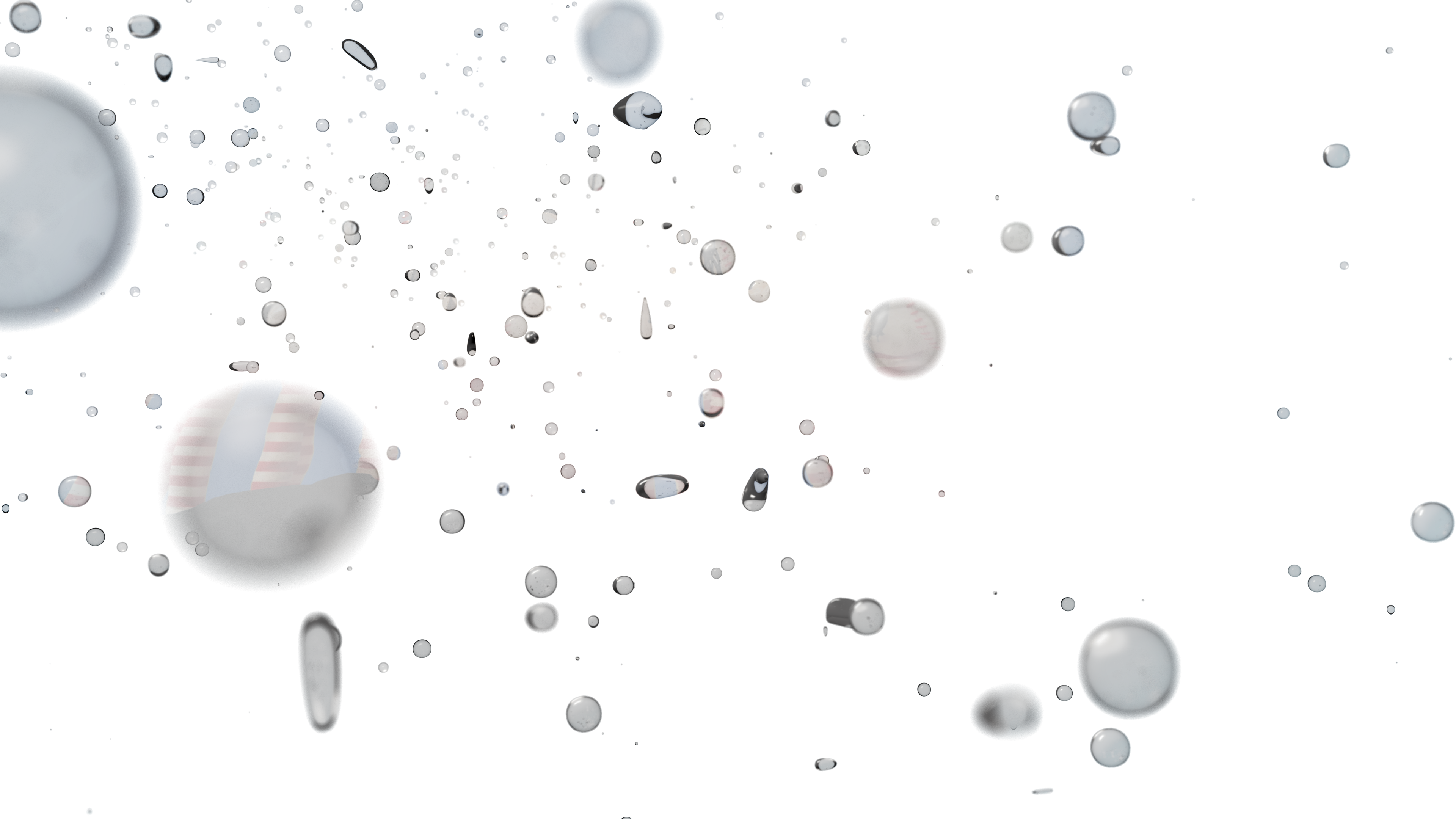 Bubbles101515 - Underwater Bubble Png (3840x2160), Png Download