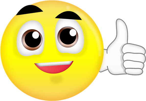 Free Thumbs Up Emoji - Emoji With Black Background (612x480), Png Download