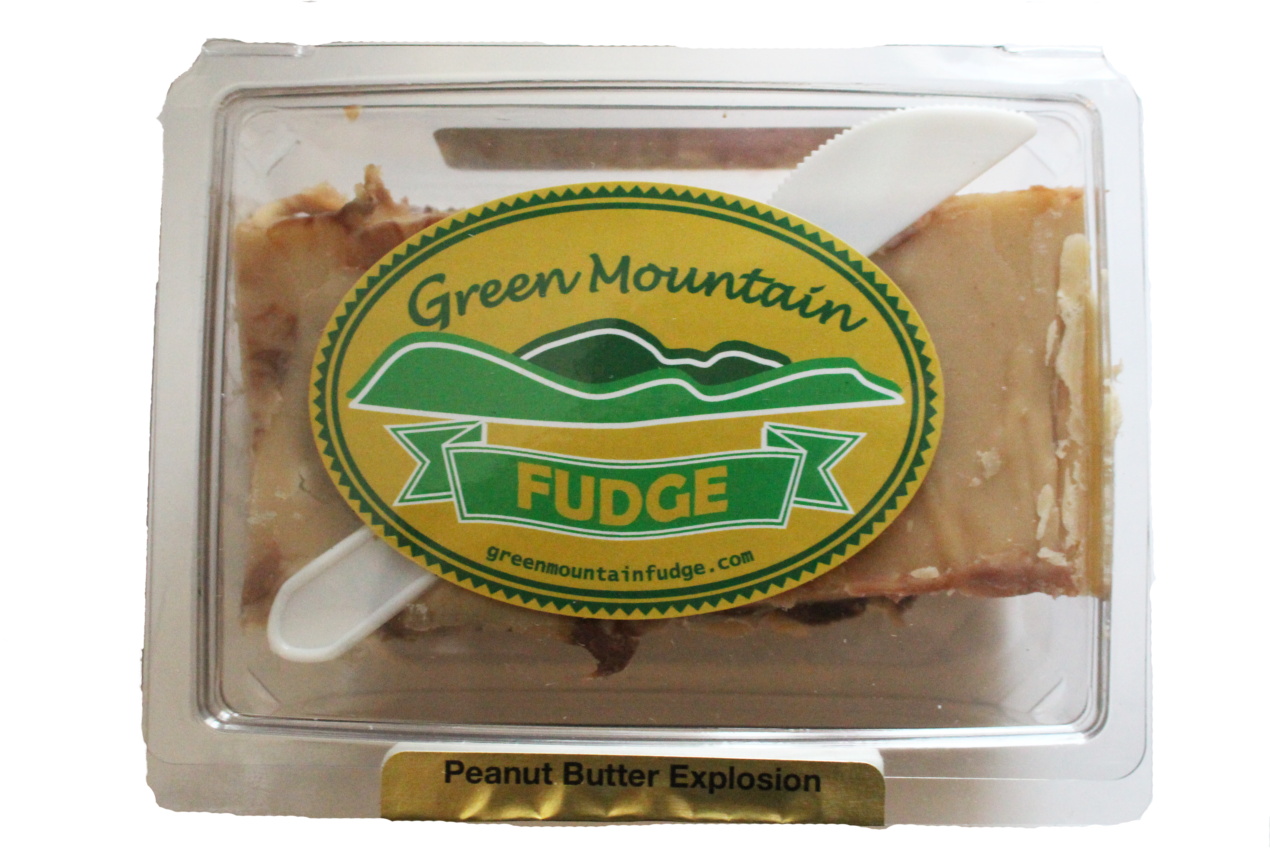 Green Mountain Fudge Peanut Butter Explosion (4344x3198), Png Download