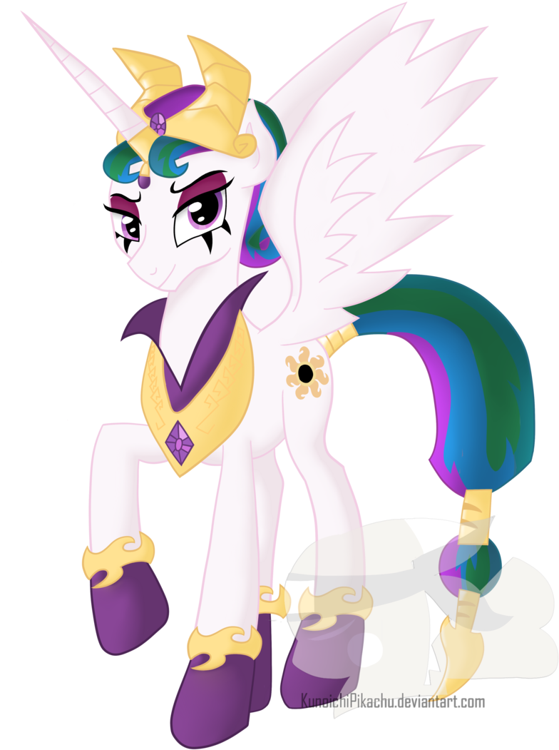 [old] Alternate Universe Princess Celestia - My Little Pony: Friendship Is Magic (1024x1070), Png Download
