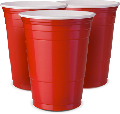 Red Cup Png - Copo Descartavel Americano (459x438), Png Download
