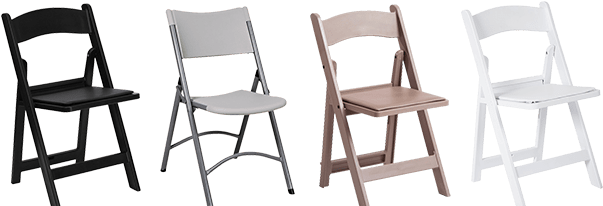 Resin Folding Chairs - Csp Max Resin Folding Chair With Padded Seat - Set (650x270), Png Download