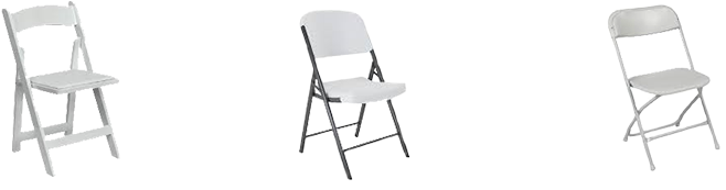 Padded Wedding Chair White Folding Chair With Gray - Hercules Series White Wood Folding Chair With Vinyl (825x200), Png Download
