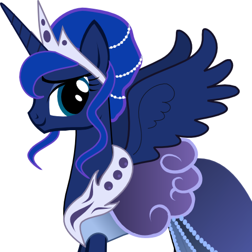 Princess Luna Fanmade - Princess Luna (490x490), Png Download