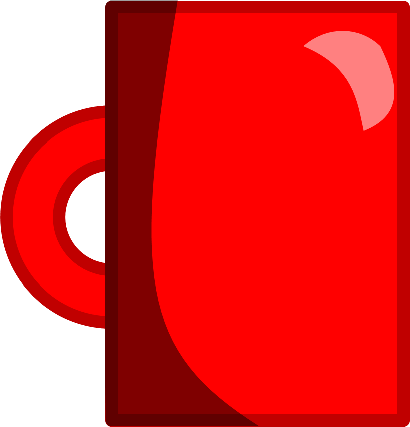 Cup 2 - Inanimate Objects 3 Assets (817x851), Png Download