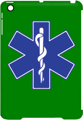 Vector Transparent Library Star Of Life Blue Ipad Mini - Star Of Life (480x480), Png Download