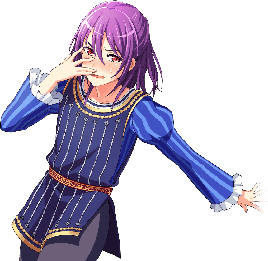 An Old Name - Lesbian Bandori (1024x1024), Png Download