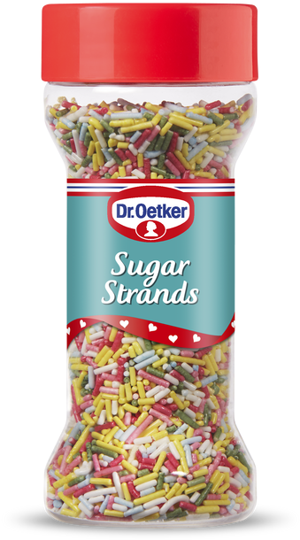 Oetker Sugar Strands Are Pretty Colourful Sugar Decorations - Dr Oetker Sugar Strands (636x636), Png Download