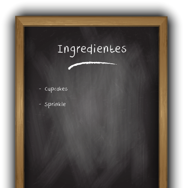 Sprinkle Cupcakes - Apple (600x619), Png Download