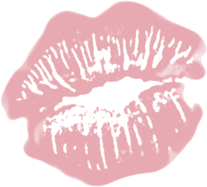 Kiss Pastel Tumblr Aesthetic Kawaii Lipstick Lips Png - Luxury Kiss Graphic Art Print On Wrapped Canvas Mercer41 (2289x2289), Png Download
