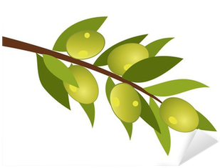 Zeytin Dalı Vektörel Png (400x400), Png Download