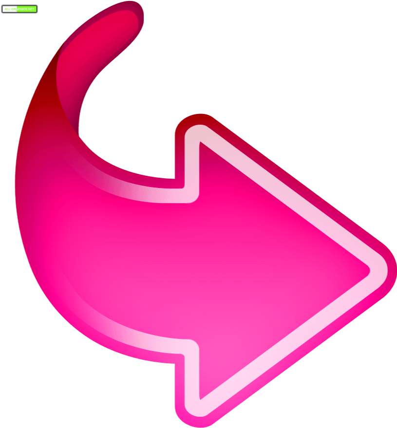 Novos Vídeos Para Vocês - Seta Para Direita Rosa (900x900), Png Download