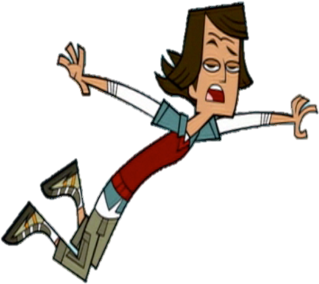 Noah Flies - Total Drama Noah Falling (661x599), Png Download