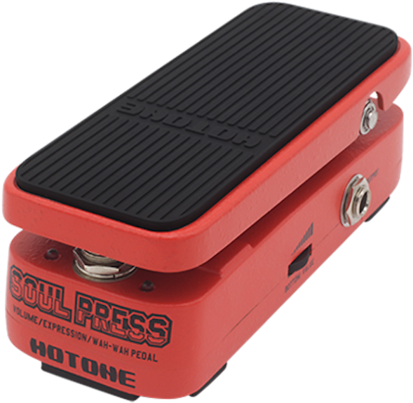 Open Box Mint Hotone Soul Press Guitar Pedal Tpspress - Hotone Soul Press Volume / Expression / Wah Pedal (589x620), Png Download