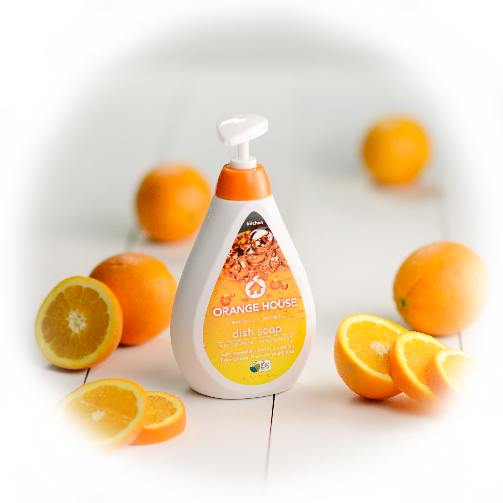 Orange House Dish Soap Oranges V=1475771982 - Orange House Dish Soap, 16.9 Fl. Oz. (2048x2048), Png Download