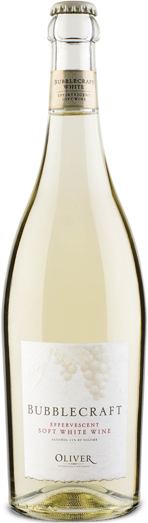 Bubblecraft White - Sweet Bubbly - Oliver Bubblecraft Wine (321x1110), Png Download