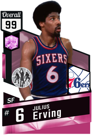 93 All Around Joel Embiid - Pink Diamond Kevin Love (325x475), Png Download