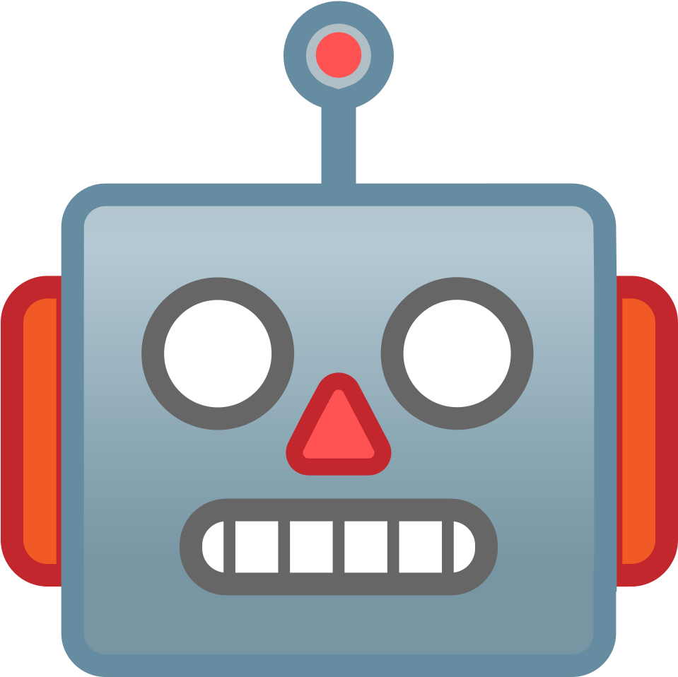 Graphic Emoji Png For Free Download On - Clip Art Robot Face (1024x1024), Png Download