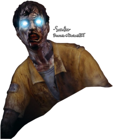 Call Of Duty Render - Call Of Duty Zombies Renders (400x500), Png Download