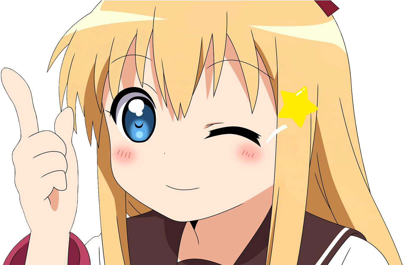 So Ends Another Edition Of Anime Wednesday - Yuruyuri (1600x900), Png Download