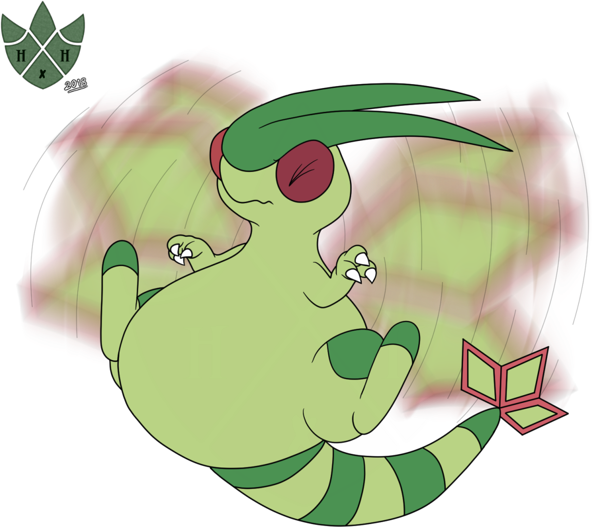 Pudgymon - Flygon - Flygon (1280x1280), Png Download