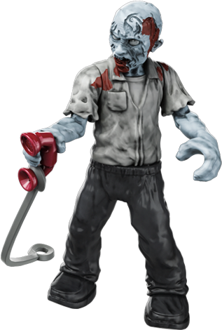 Zombie - Mega Brands (341x500), Png Download