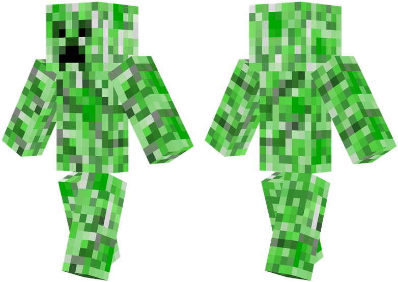 Creeper - Minecraft Skins De Creeper (804x576), Png Download