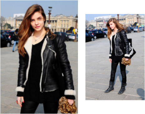 Barbara Palvin Street Style (465x366), Png Download