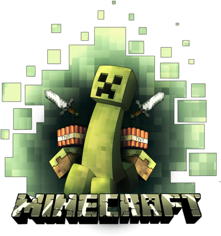 Made This As A Birthday Present For My Little Brother - Minecraft (500x500), Png Download