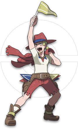 Pokémon Omega Ruby And Alpha Sapphire Pokémon Ruby - Pokemon Saphir Alpha Personnage (390x450), Png Download