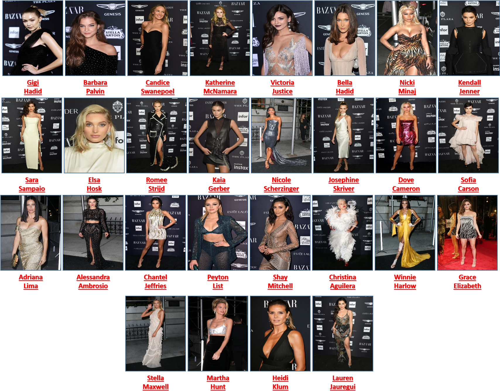 Harper's Bazaar Icons Party In Nyc - Recital (1707x1356), Png Download