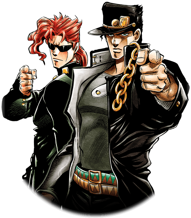 Unit Jotaro Kujo And Noriaki Kakyoin - Jotaro Kujo And Kakyoin (720x800), Png Download