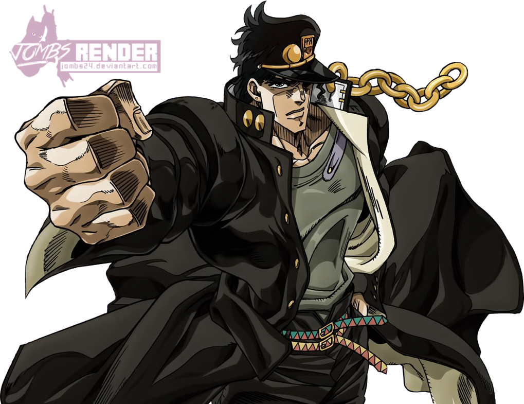 Download Jotaro Kujo Render By Jombs24-d9yh8oi - Jotaro Kujo - Full ...