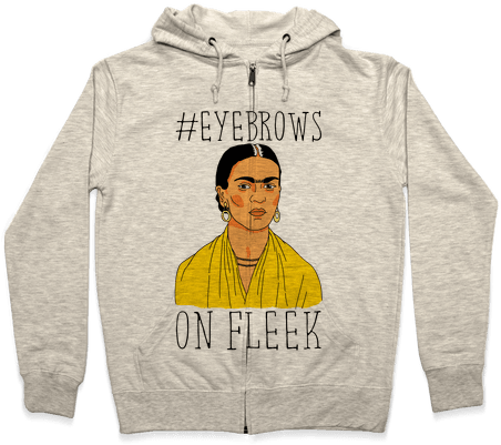 Frida On Fleek Zip Hoodie - Uh, Excuse You I Was Speaking To Your Dog Hoodie: Funny (484x484), Png Download