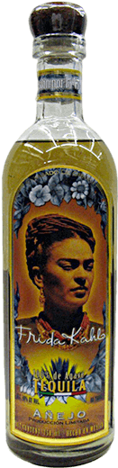 Frida Kahlo Tequila Anejo - Frida Kahlo Anejo Tequila 750ml (300x600), Png Download