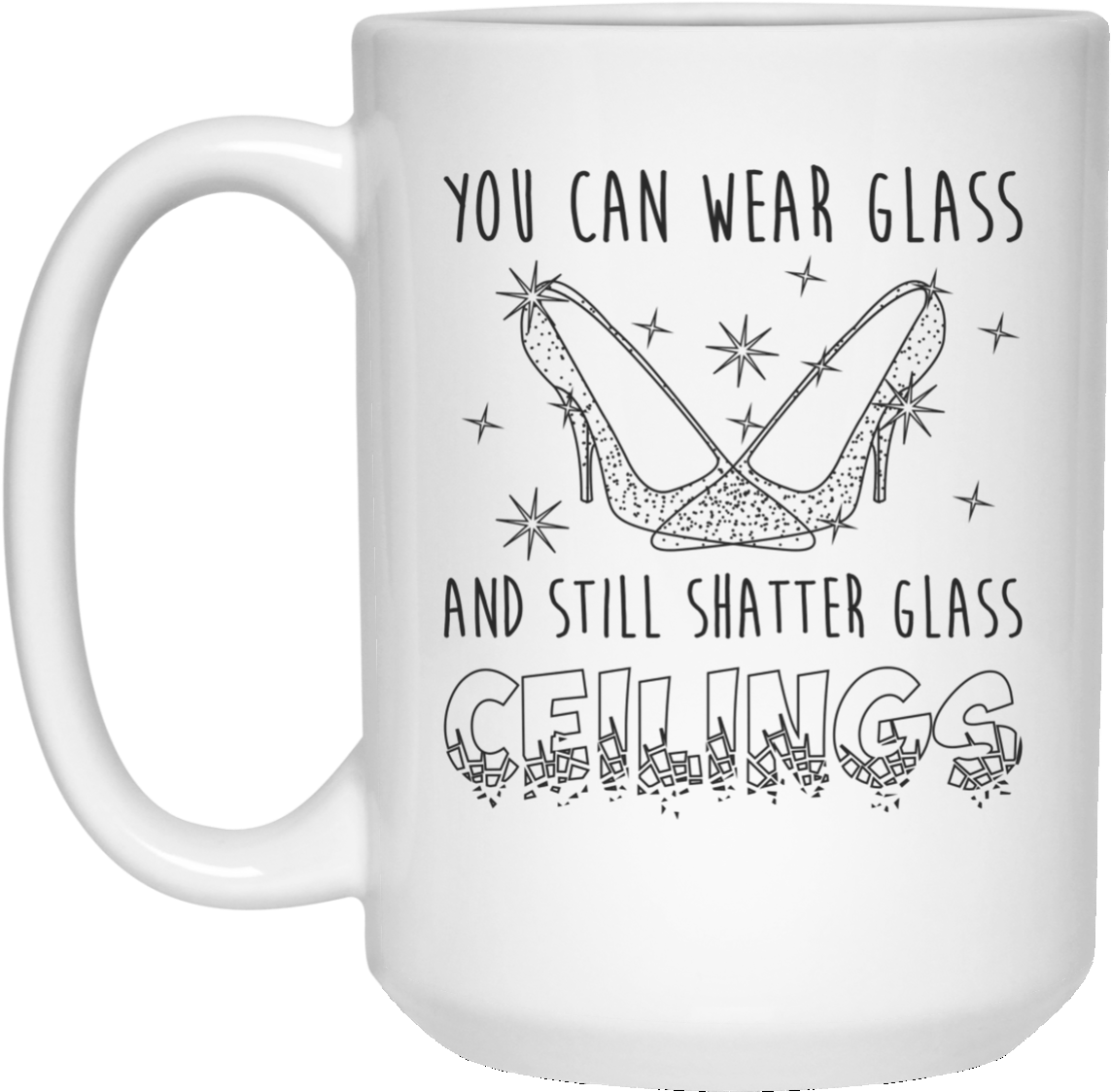 Glass Slippers Break Glass Ceilings - Love Paris Eiffel Tower France Flag Tourist T Shirt (1155x1155), Png Download