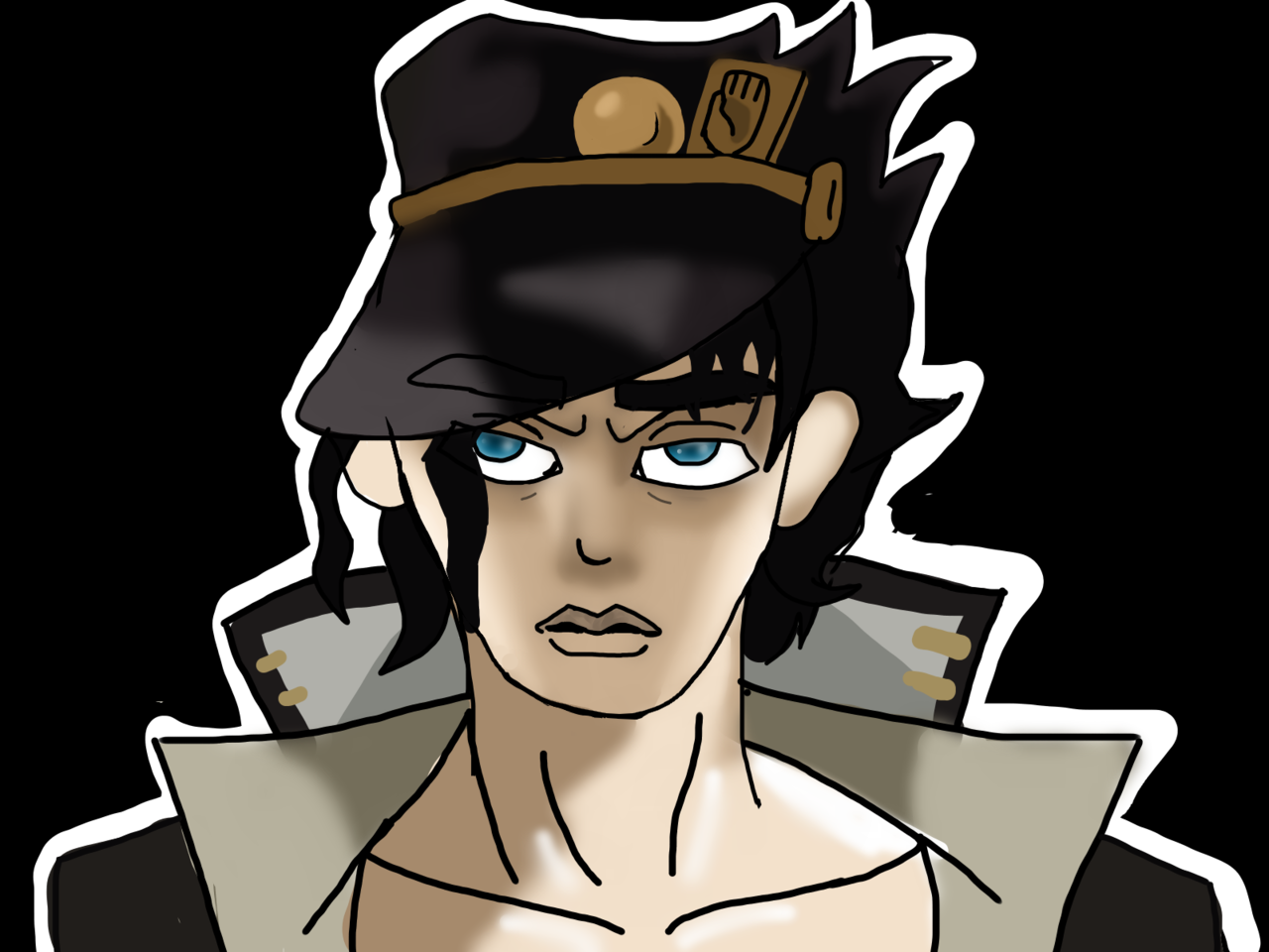 Kujo Jotaro - Medibang Inc. (1280x960), Png Download
