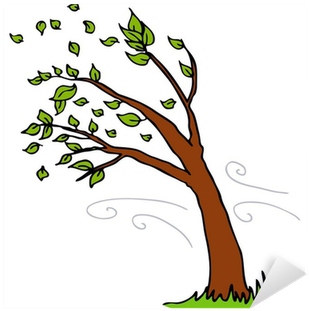 Windy Weather Clip Art (400x400), Png Download