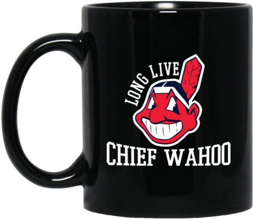 Long Live Chief Wahoo Cleveland Indians Coffee Mugs - Cleveland Indians Flag 3x5 (500x500), Png Download