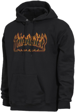 Thrasher Richter Mens Hoodie - Quiksilver Big Logo (286x480), Png Download