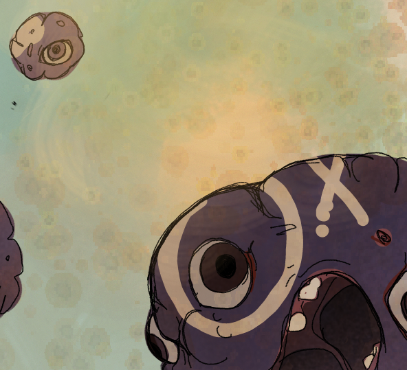 Spooky Art Koffing Are Strange Airborne Chordates With - Illustration (592x539), Png Download