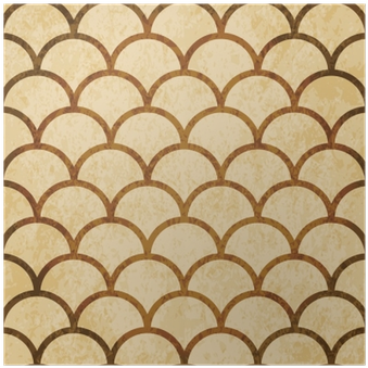 Retro Brown Watercolor Texture Grunge Seamless Background - Scales1 Black Marble & Silver Brushed Met Area (400x400), Png Download