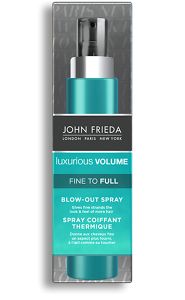 Front - John Frieda Luxurious Volume Blow Out Spray, Fine To (185x300), Png Download