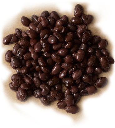 Black Beans - Chipotle Beans (408x450), Png Download