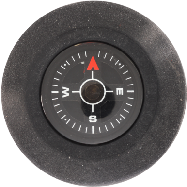 An Intuitive, Yet Simple Hiking Compass - Magideal Outdoor Hiking Travel Removable Small Aluminum (400x440), Png Download