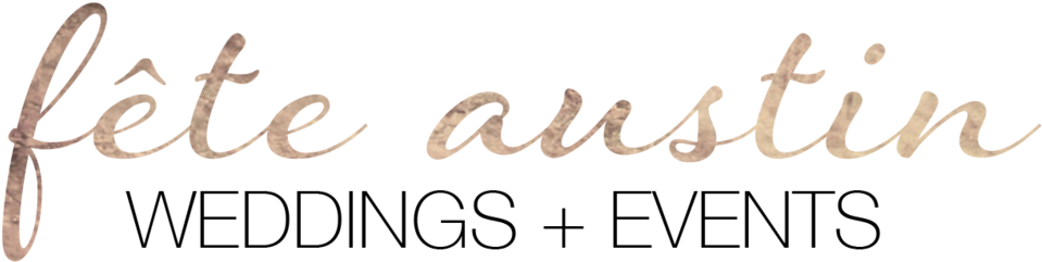 Fête Austin Logo Rose Gold Texture - Austin (1000x263), Png Download