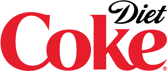 Diet Coke Logo Design Png Transparent Images - Caffine Free Diet Coke (600x500), Png Download
