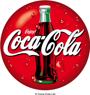 Coke Vector Vintage Bottle Cap - Logo For Coca Cola (370x398), Png Download