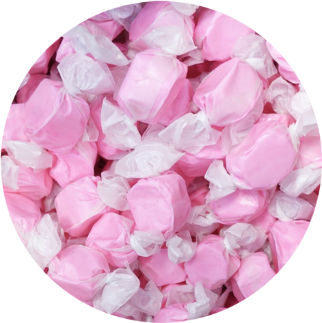 Bubble Gum Salt Water Taffy (500x500), Png Download
