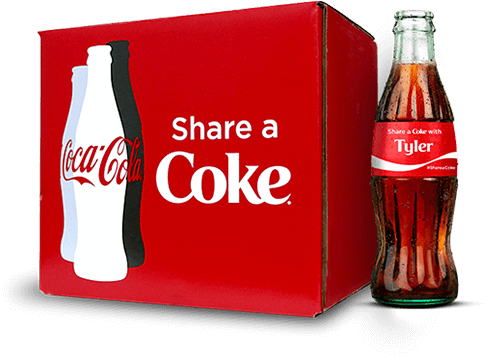 Share A Coke Logo (489x367), Png Download